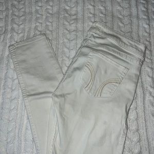 Hollister White Jeans